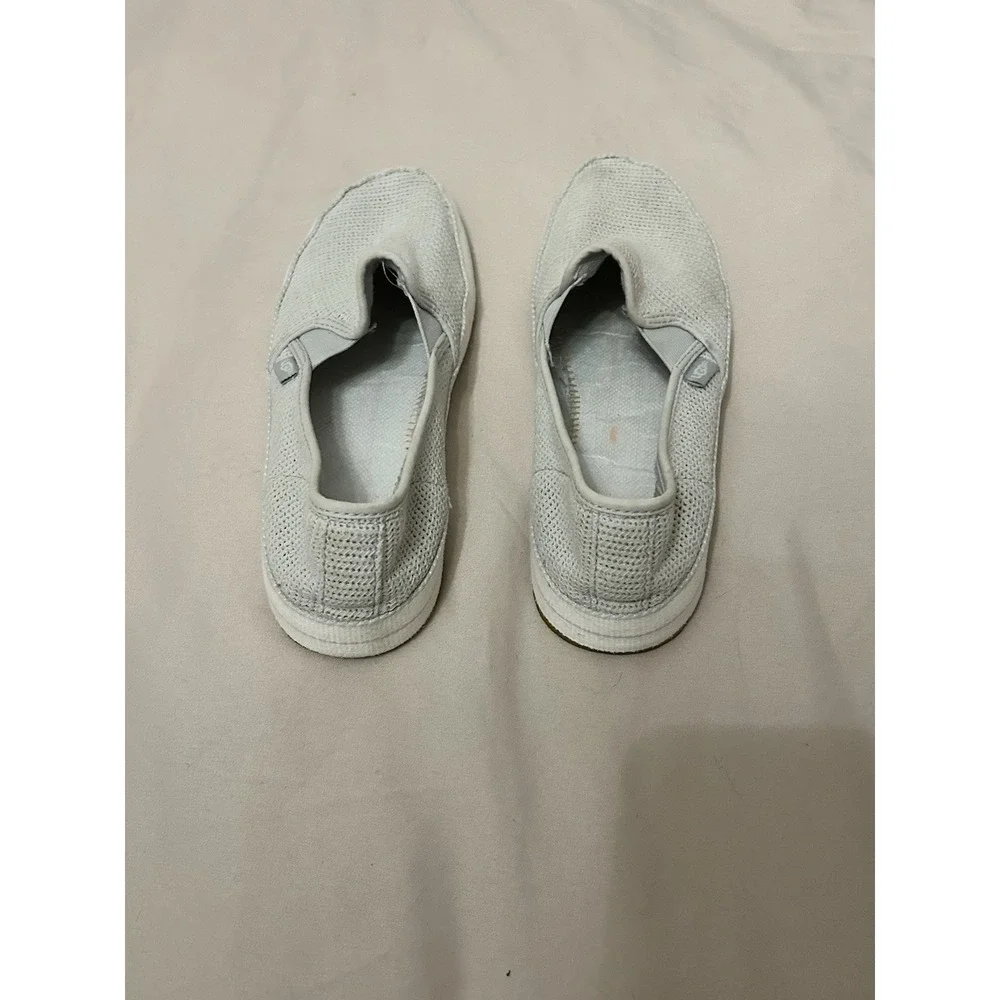 UGG Bren Women's Cotton Mesh Slip-On Sneakers US 9.5‎ Natural Athleisure Casual
